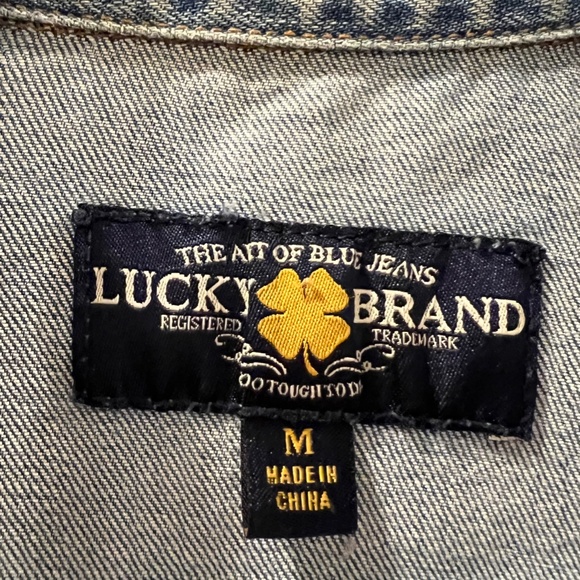 Lucky Brand Ombré Denim Jacket - Picture 3 of 4